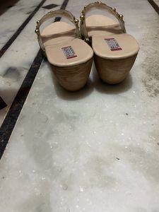 Cream Sandal