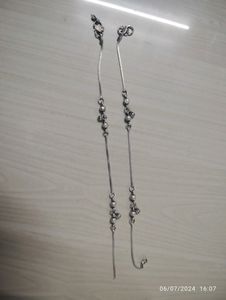 Pure Silver Anklet Used