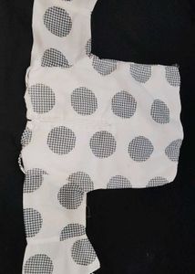 Houndstooth Skirt &amp; Blouse Set