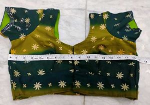Green color Formal blouse