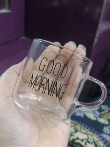 Good Morning Glass Mug