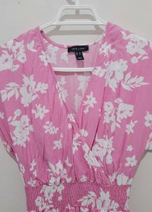 Floral Pink Dress