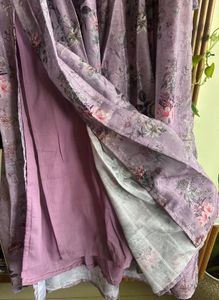 Kurta Set - Lavender Floral Alia Style