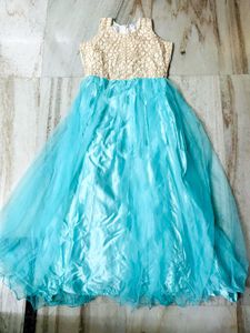 Blue Tulle Party Dress(NEVER WORE , New)
