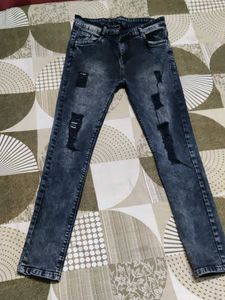 Ripped Black Jeans