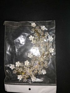 Floral Crystal Hair tiyara