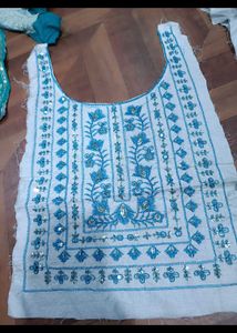 Neck embroided patches combo of 3 multicolour