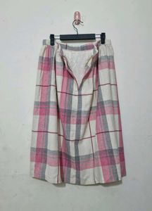 Vintage Plaid Skirt