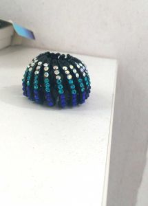 Bird&#39;s Nest Hair Clip - Rhinestone Accent