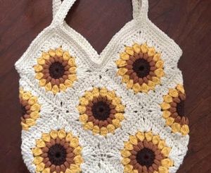 Crochet 🧶 Tote Bag 🎀