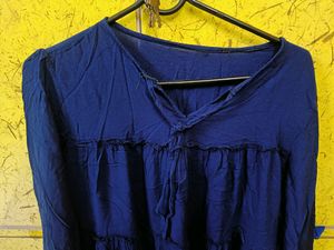 Beautiful Oversized Navy Blue Dress