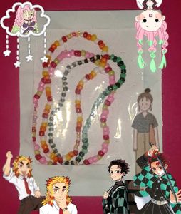 Demon Slayer Beaded Bracelets 😘
