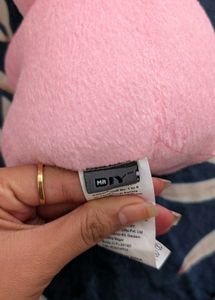 Pink Bunny Plush Toy
