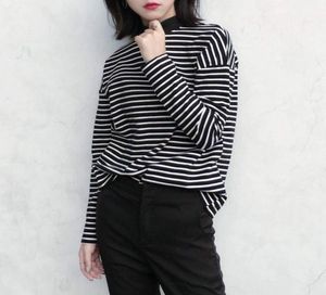 Striped Long Sleeve Top