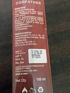 Beardo Godfather Eau De Parfum - 100ml