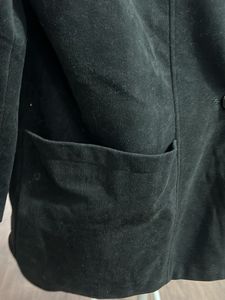 Black Velvet Comfy Blazer