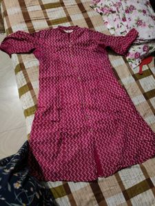Pink Kurta