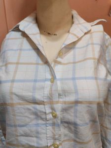 White Full Sleeves Shirt