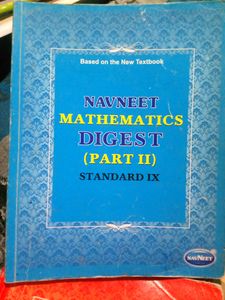MH Bord 9th Class Digest Navneet Math 1and 2 Science And Technology