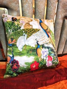 Peacock Cushion Cover Set of 3