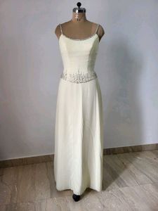 Yellow Chiffon Gown
