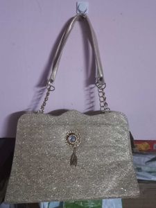Sparkly Gold Evening Bag