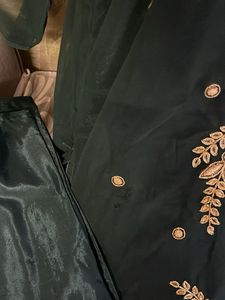 Elegant Green Embroidered Kurta Set