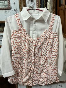 Georgette Party Wear Multi Top For Girls