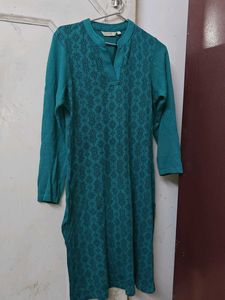 Max Women Winter Kurta Woollen Blend