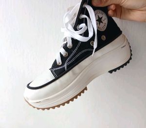 Platform High-Top Sneakers
