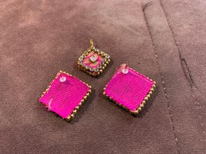 Earrings And Pendant Sell For Rakhi
