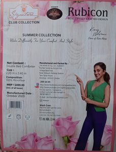 Branded Double Bed Comforter...