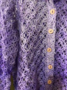 Lace Shirt | Purple