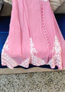 Pink Lace Dress