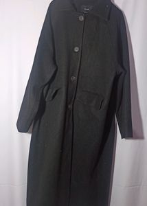 Korean Black thrench Coat
