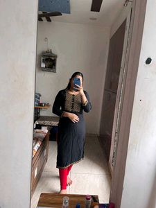 Elegant Black Kurti