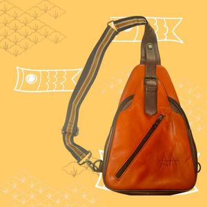 100% Leather one Side Shoulder Bag Luxury #01