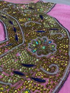 Girls Pink Ethnic Dress