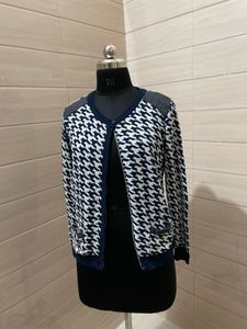 Houndstooth Cardigan