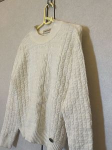 Cozy Cream Cable Knit Sweater