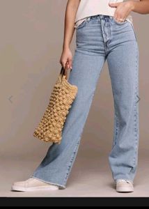Mango Wide Leg Jeans