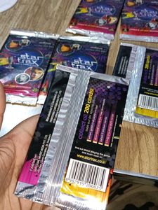 Vintage Star Trax Trading 7 Pack And One Gold Card