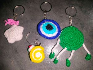 Handmade Crochet Keychains