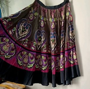 Bohemian Print Skirt