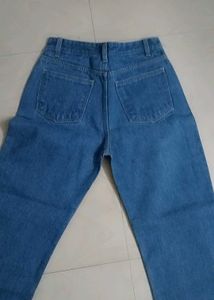 Studded Blue Denim Jeans