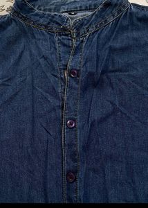 Denim Navy Blue Shirt