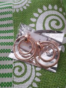 Circle Drop Earrings