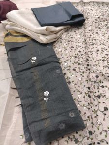 Festive Chanderi Full Work Suit Sale