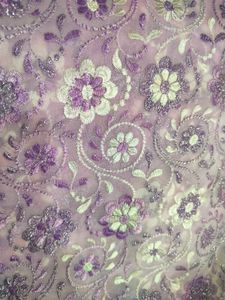 Very Pretty Lilac Coloured Dress Material