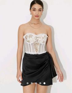 Floral Lace Bustier Corset Top😍